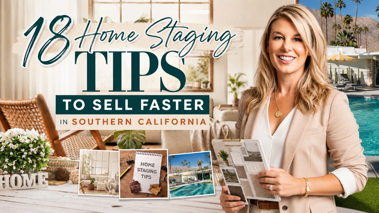 18 Home Staging Tips to Sell Your Southern California Property Faster