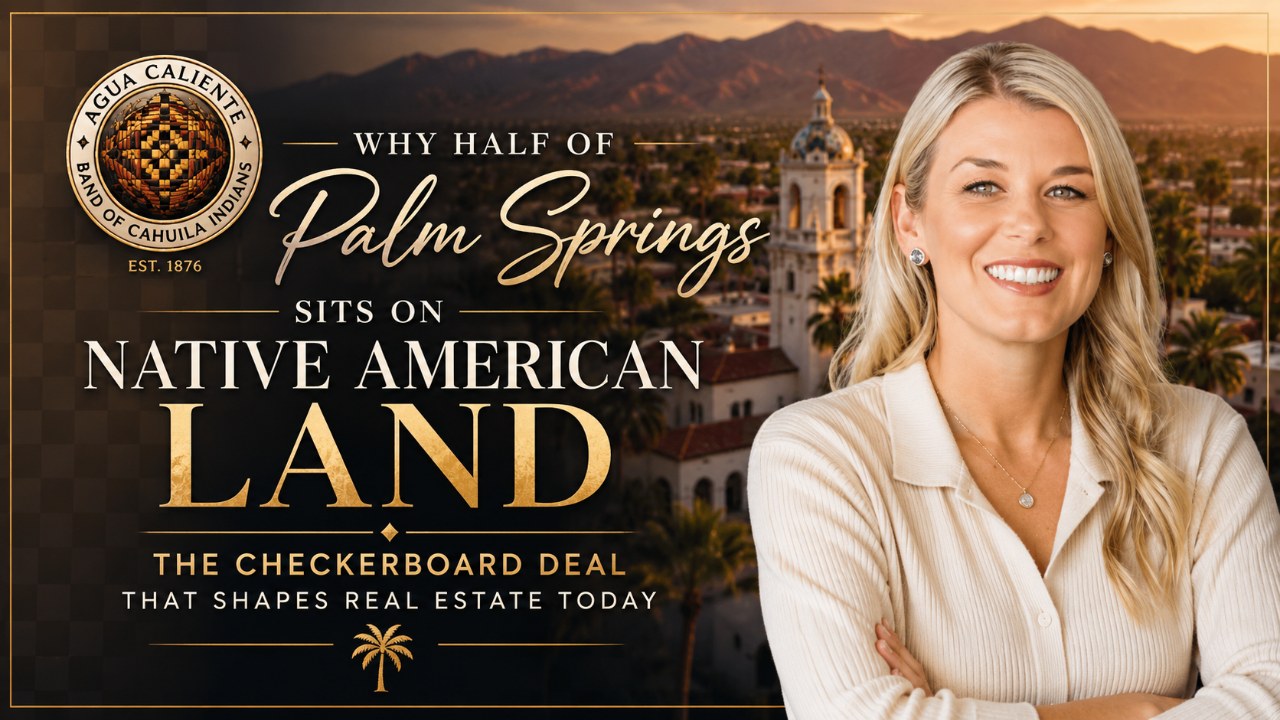 Why Half of Palm Springs Sits on Native American Land — The Checkerboard Deal That Still Shapes Real Estate Today