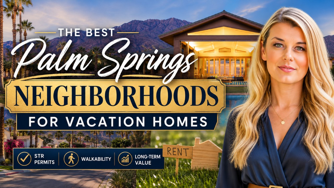 The Best Palm Springs Neighborhoods for Vacation Homes