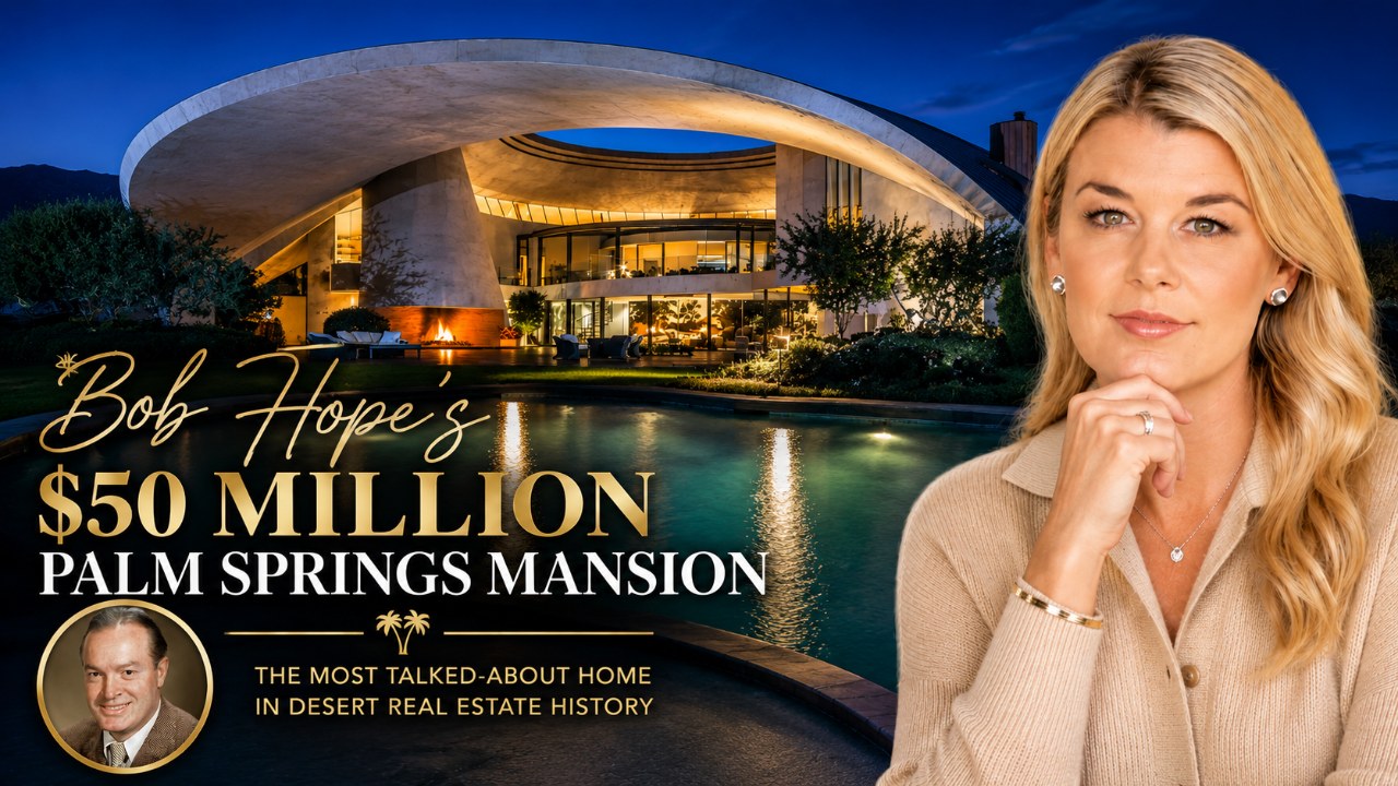 Bob Hope's $50 Million Palm Springs Mansion — The Most Talked-About Home in Desert Real Estate History