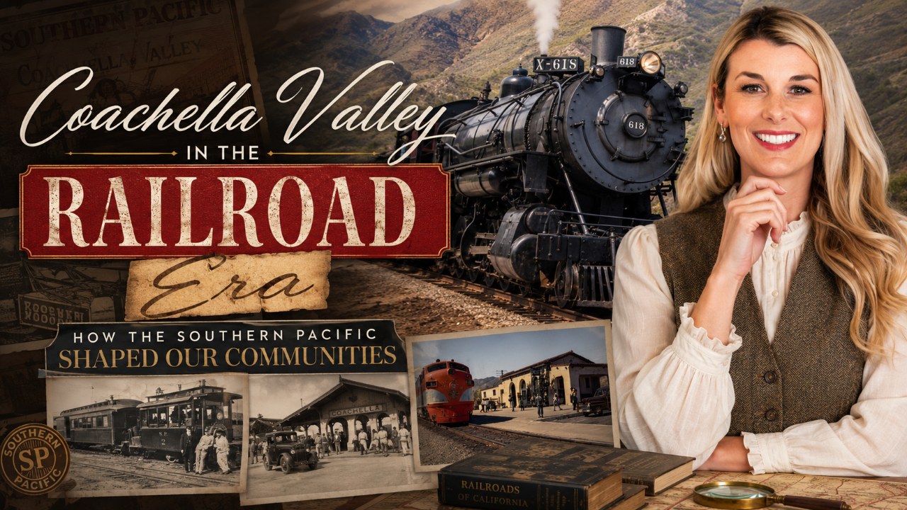 Coachella Valley in the Railroad Era: How the Southern Pacific Shaped Today’s Communities