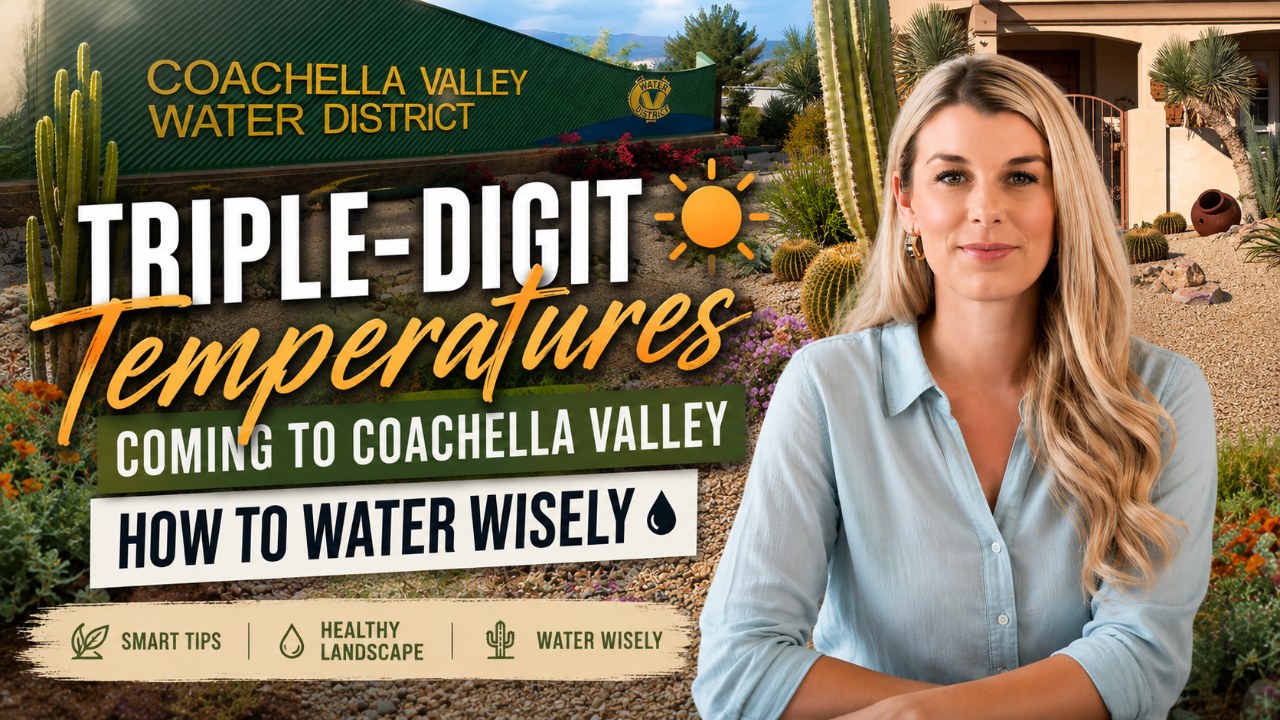Triple-Digit Temperatures Coming to Coachella Valley: Here's How to Water Wisely