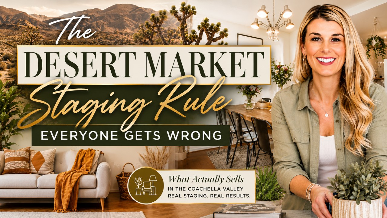 The Desert Market Staging Rule Everyone Gets Wrong