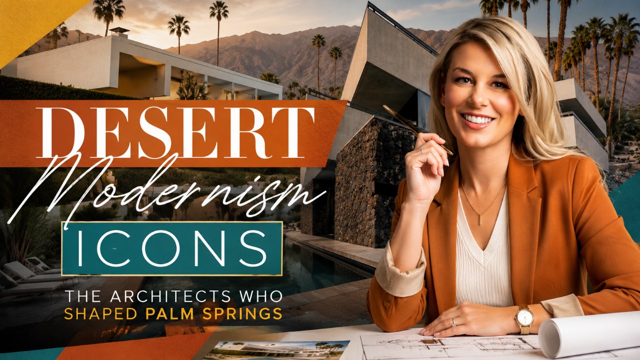 Desert Modernism Icons: The Visionary Architects Who Shaped Palm Springs