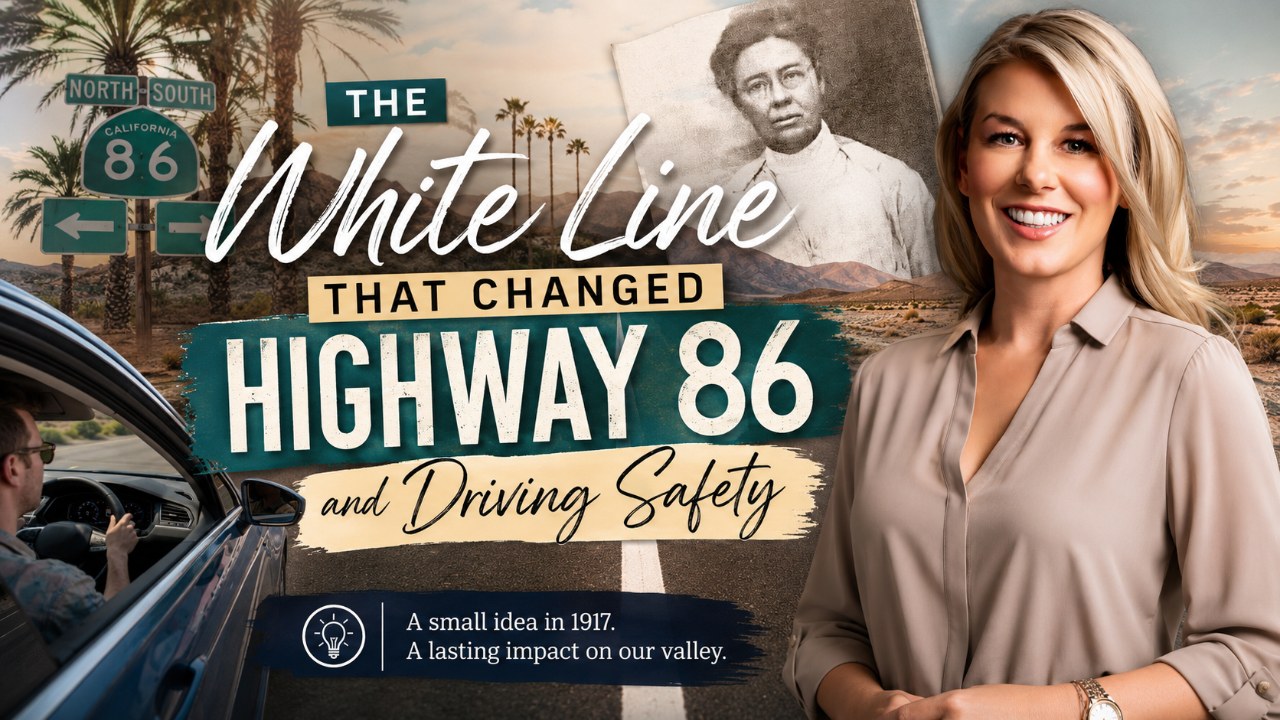 How a Simple White Line on Highway 86 Changed Driving — and Safety — in the Coachella Valley