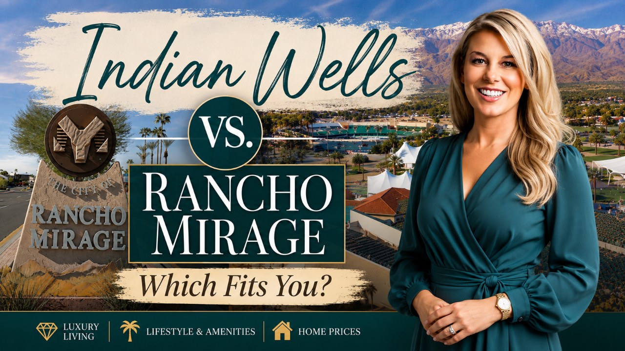 Indian Wells vs Rancho Mirage Homes: Which Fits You?