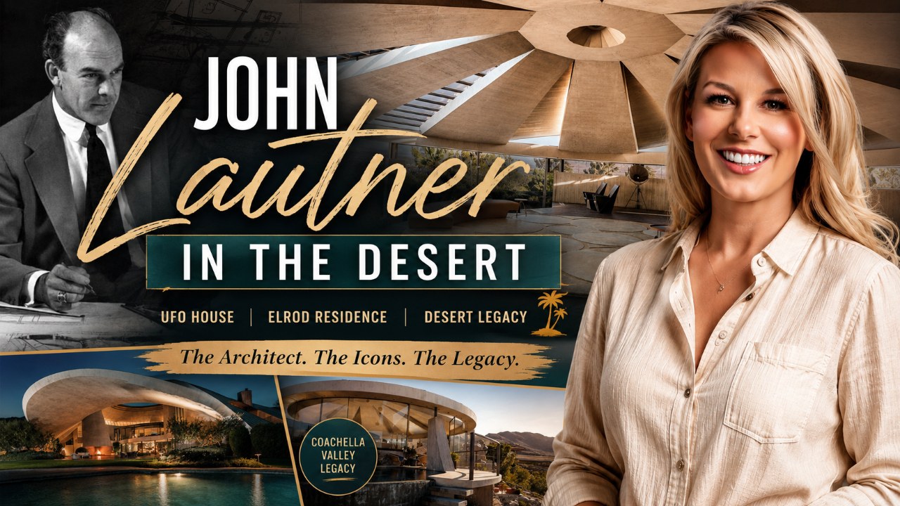 John Lautner in the Desert: The UFO House, the Elrod Residence, and Lautner's Coachella Valley Legacy