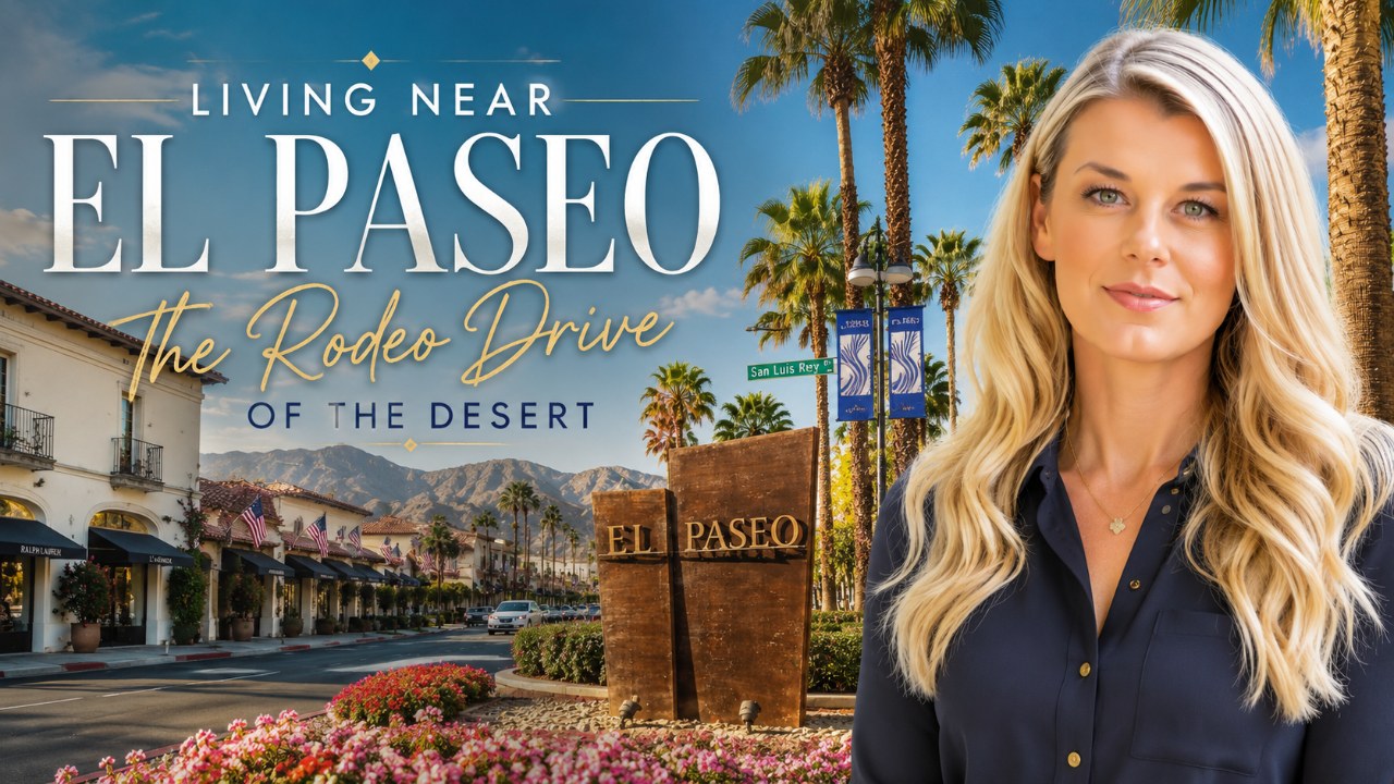 Living Near El Paseo: The Rodeo Drive of the Desert