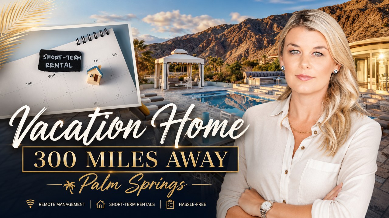 Managing a Palm Springs Vacation Home When You Live 300 Miles Away