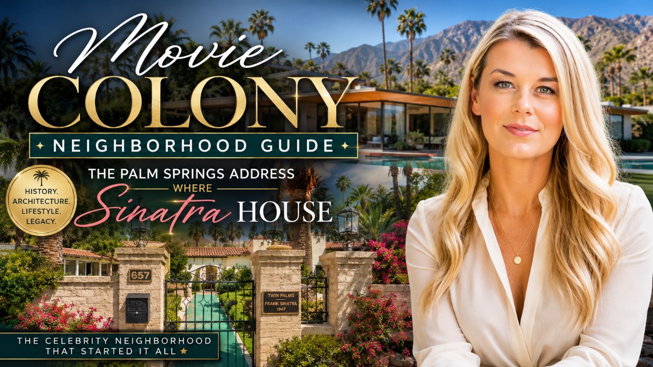 Movie Colony Neighborhood Guide: The Palm Springs Address Where Sinatra Bought a House