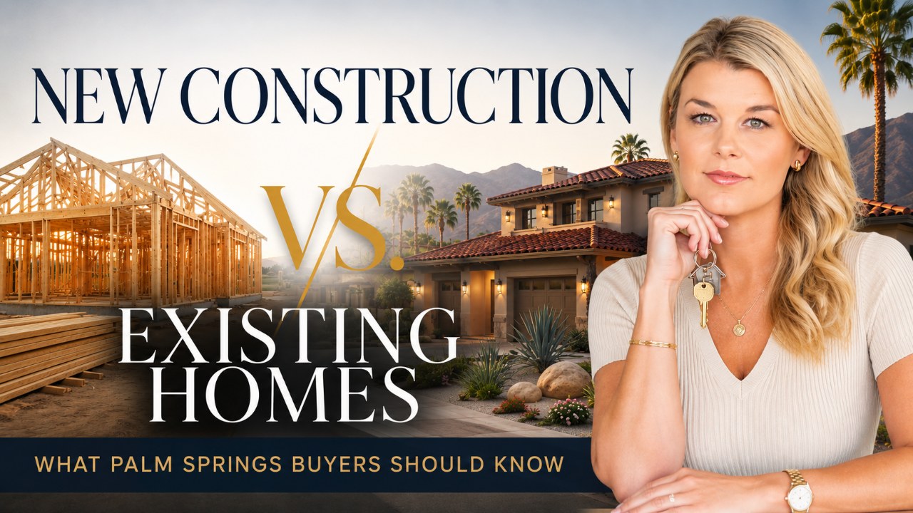 New Construction vs. Existing Homes: What Palm Springs Buyers Should Know