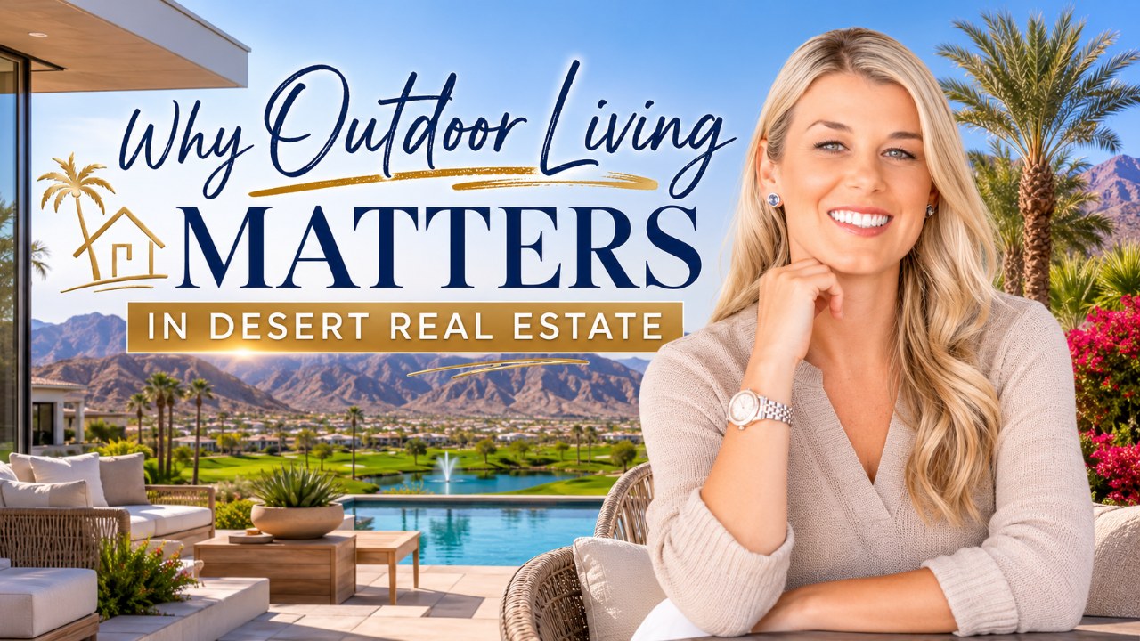 Why Outdoor Living Matters in Desert Real Estate
