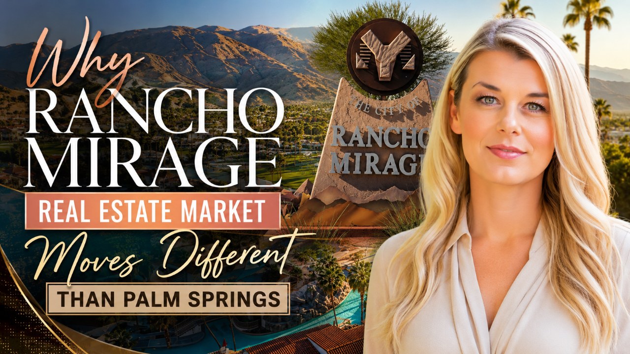 Why Rancho Mirage Real Estate Market Moves Different Than Palm Springs