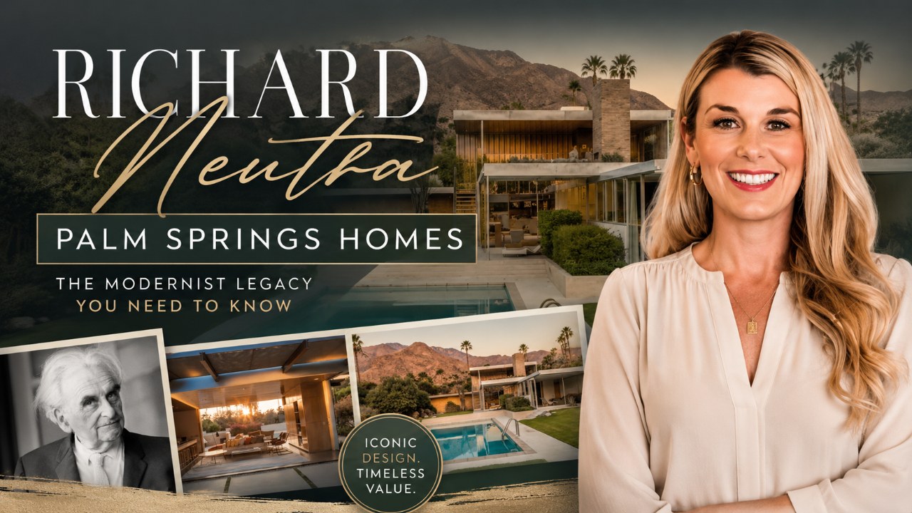 Richard Neutra Homes in Palm Springs: The Complete Field Guide to America's Most Collected Modernist Architect in the Desert