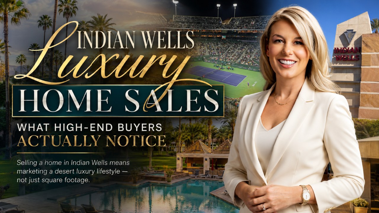 Indian Wells Luxury Home Sales: What High-End Buyers Actually Notice