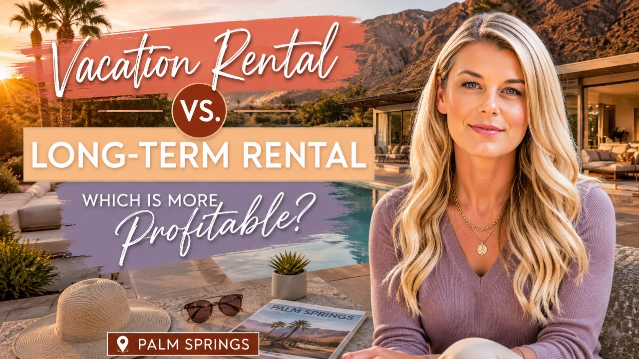 Vacation Rental vs. Long-Term Rental: Which Is More Profitable in Palm Springs?