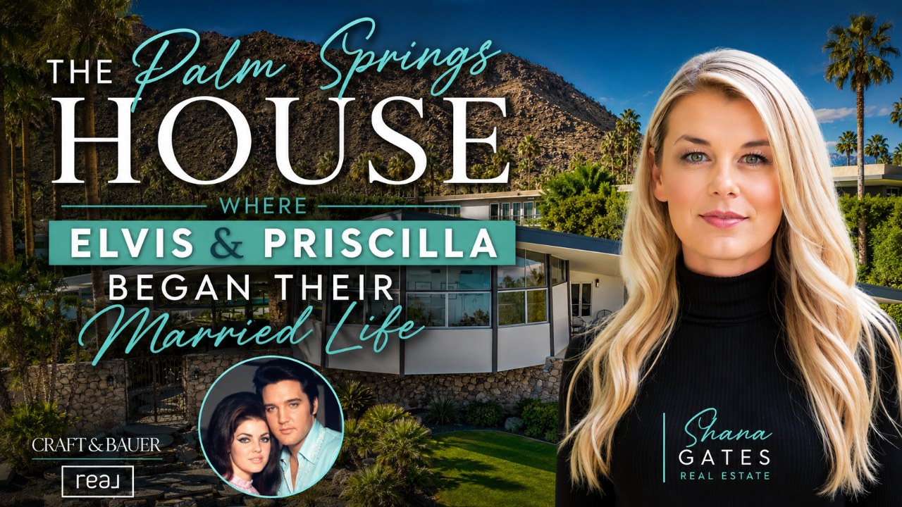 The Palm Springs House Where Elvis and Priscilla Began Their Married Life