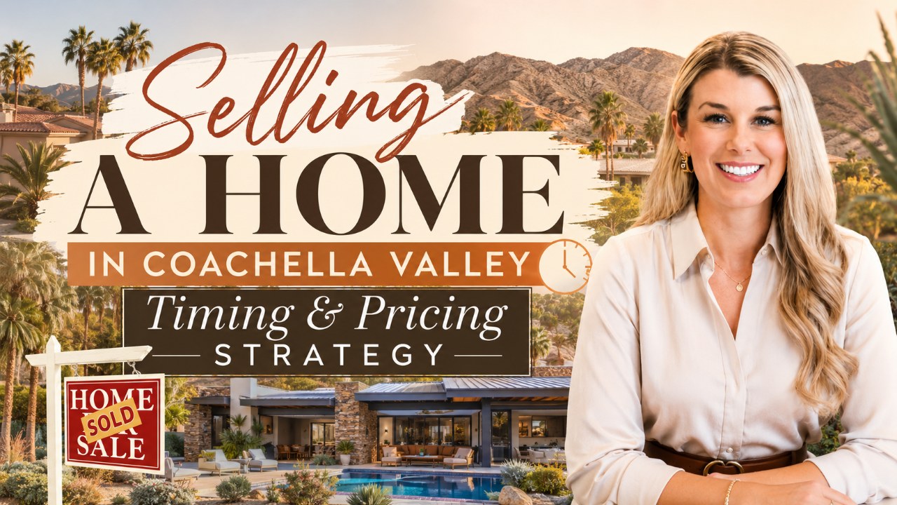 Selling a Home in Coachella Valley: Desert Market Timing & Pricing Strategy