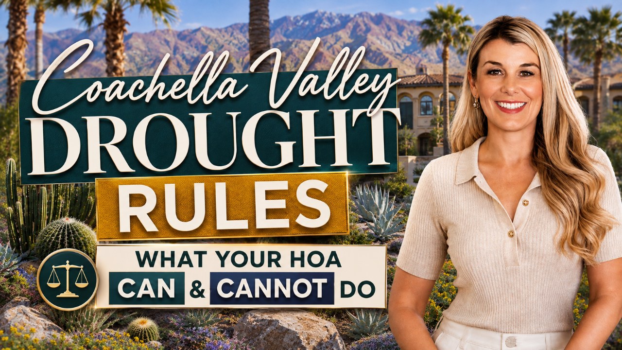 Coachella Valley Drought Rules: What Your HOA Actually Can and Cannot Do