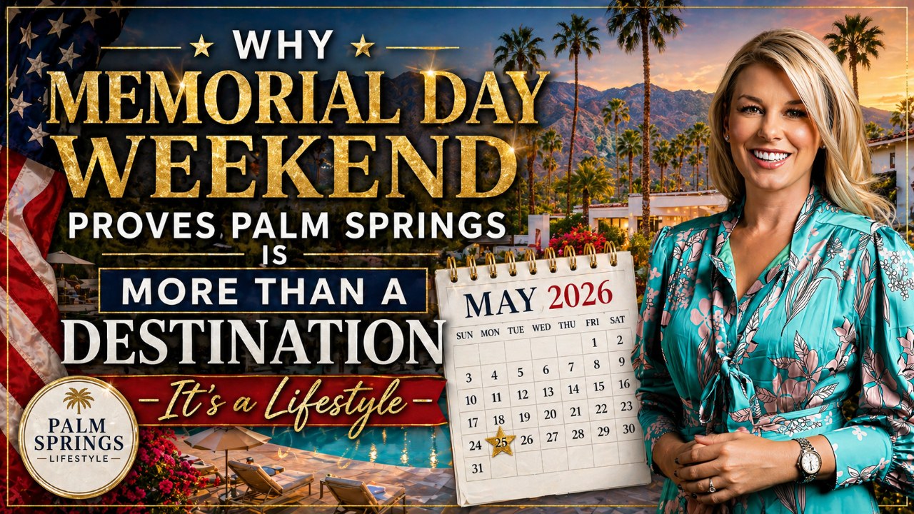 Why Memorial Day Weekend Proves Palm Springs Is More Than a Destination — It's a Lifestyle