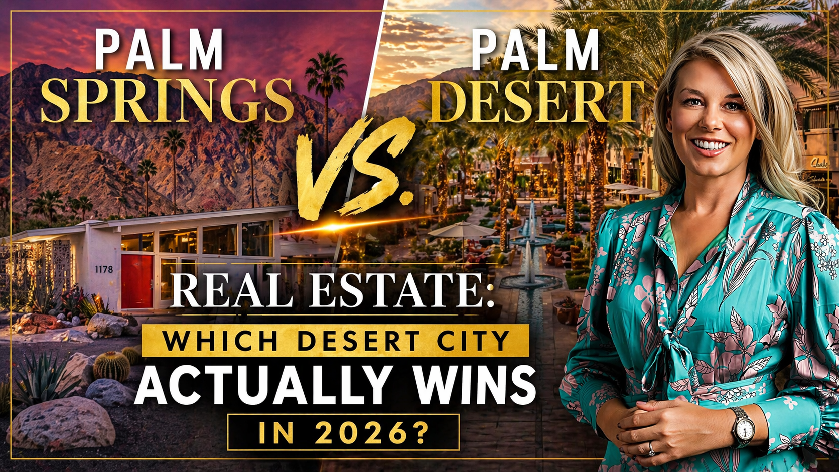 Palm Springs vs. Palm Desert Real Estate: Which Desert City Actually Wins in 2026?